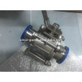 stainless steel food grade tri clamp ball valve